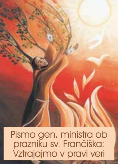 Pismo generalnega ministra ob prazniku sv. Frančiška 2013