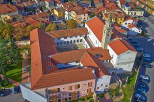 Frančiškanski samostan sv. Ane v Kopru iz zraka